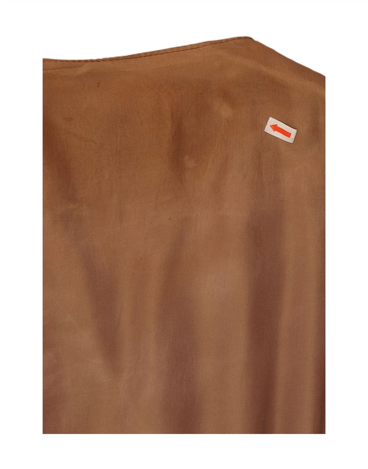 POLBOT Mens Waistcoat Medium Brown Polyamide Vintage Polbot and Second-Hand Polbot from Messina Hembry 