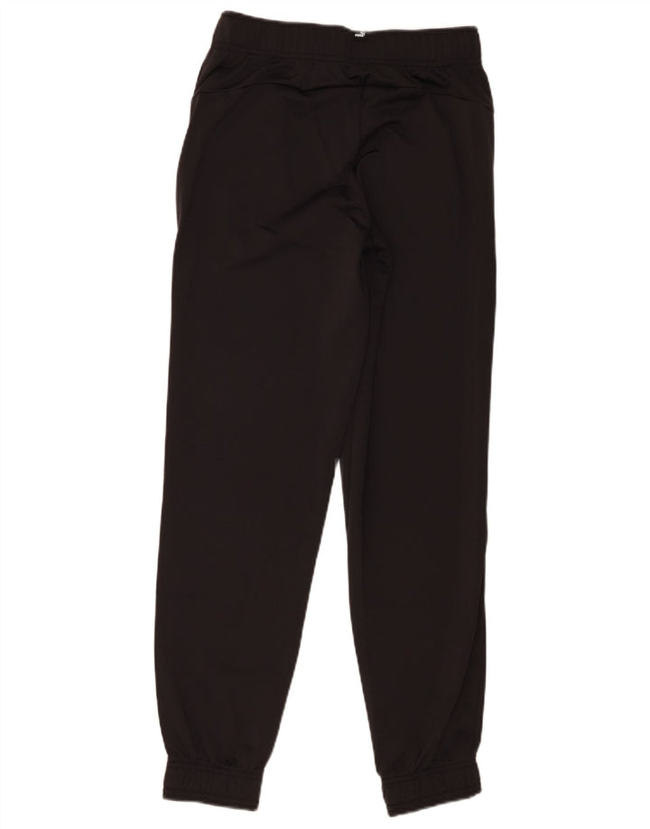 Puma Jungen-Trainingshose, Jogginghose, 13–14 Jahre, schwarzes Polyester