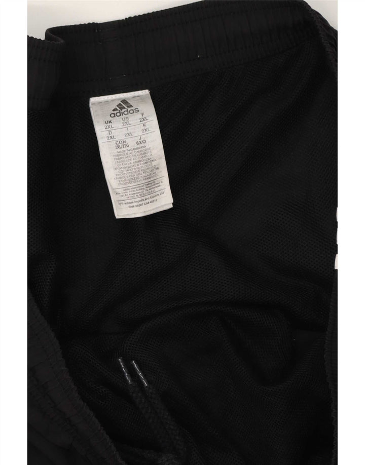 Adidas Herren Sport Shorts 2XL Schwarz Polyester