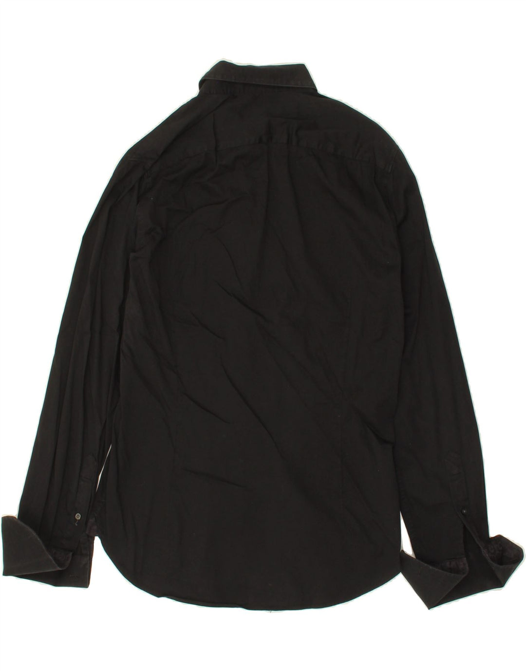 TED BAKER Mens Formal Shirt Small Black Vintage Ted Baker and Second-Hand Ted Baker from Messina Hembry 