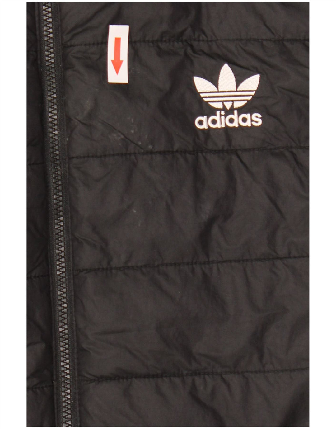 Adidas Herren Wattierte Weste UK 38 Medium Schwarz Polyamid