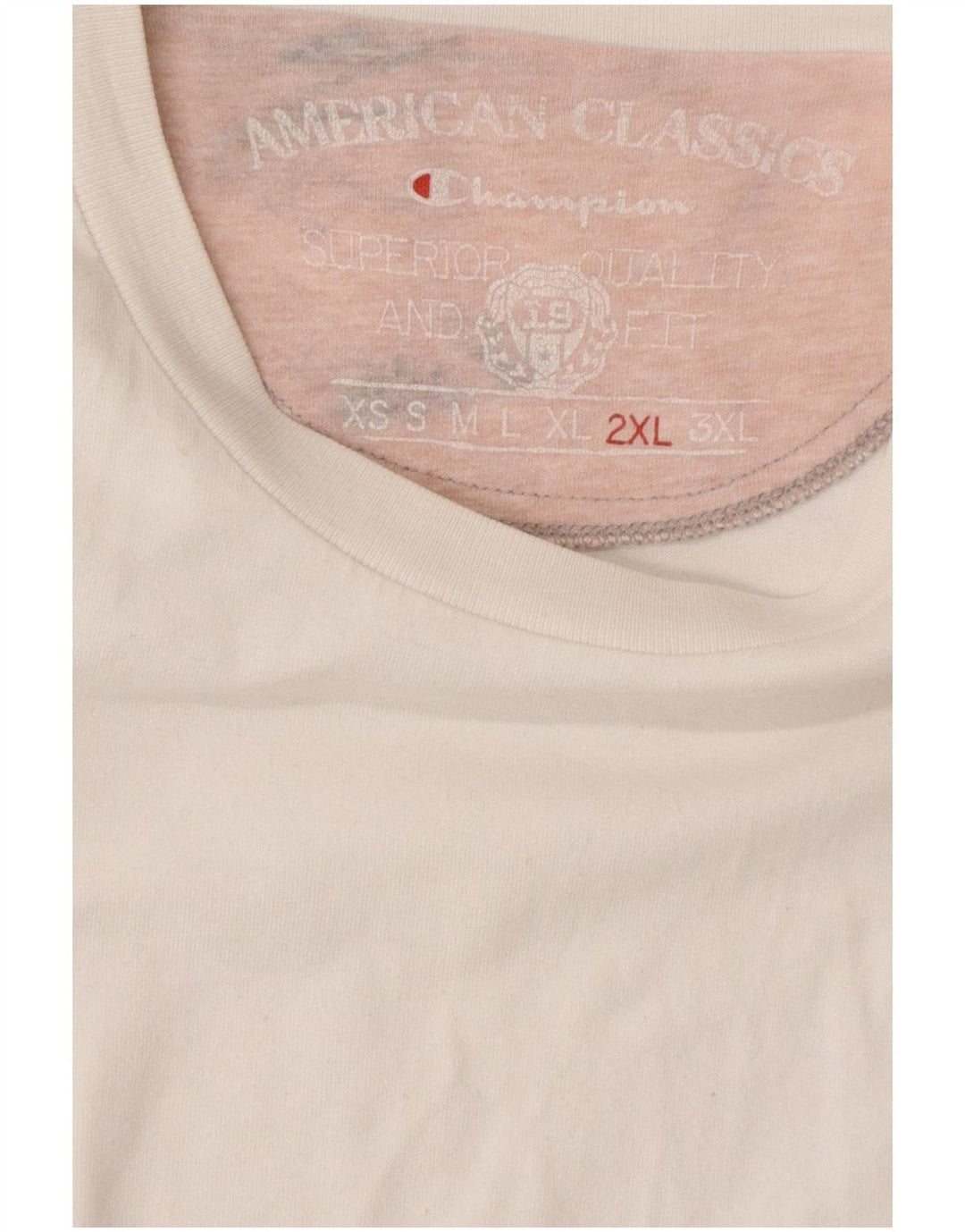 Champion Herren T-Shirt Top 2XL Weiß