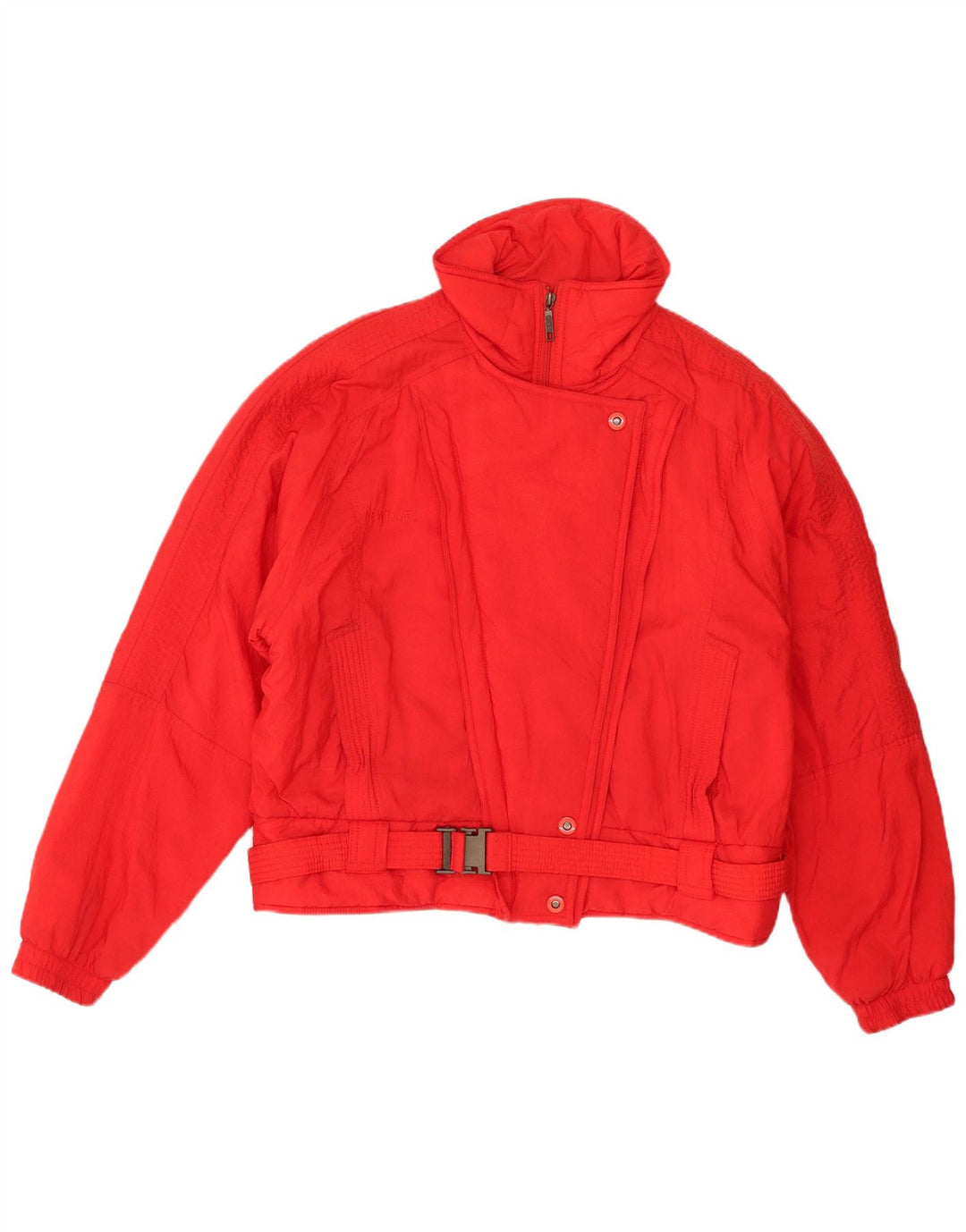 Vintage Damen Wattierte Jacke UK 18 XL Rot