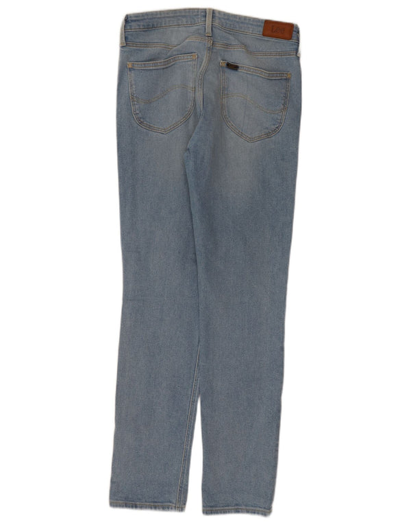 Lee Damen Elly Slim Jeans W27 L31 Blaue Baumwolle