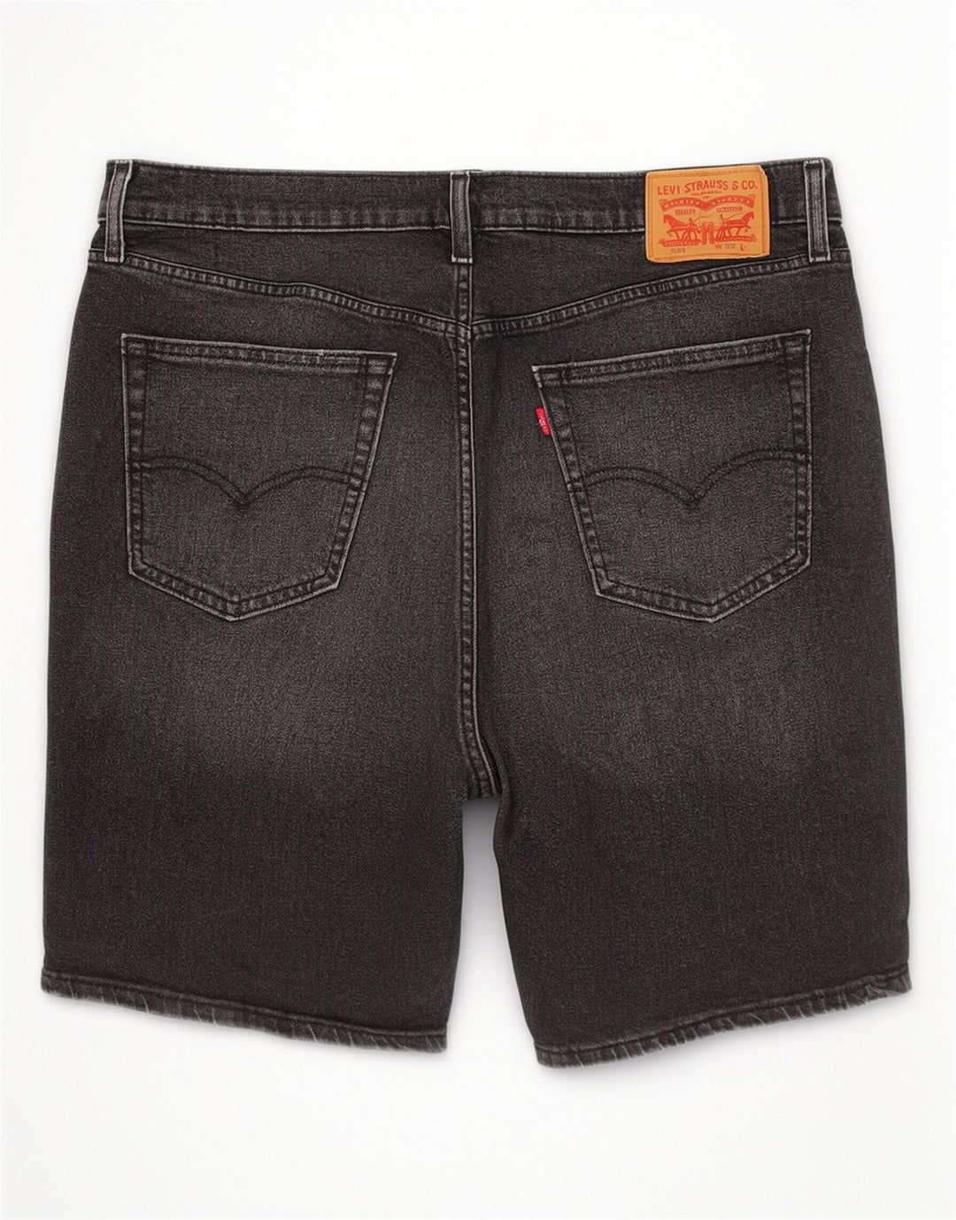 Levi's Herren 541 Denim Shorts W36 Große schwarze Baumwolle