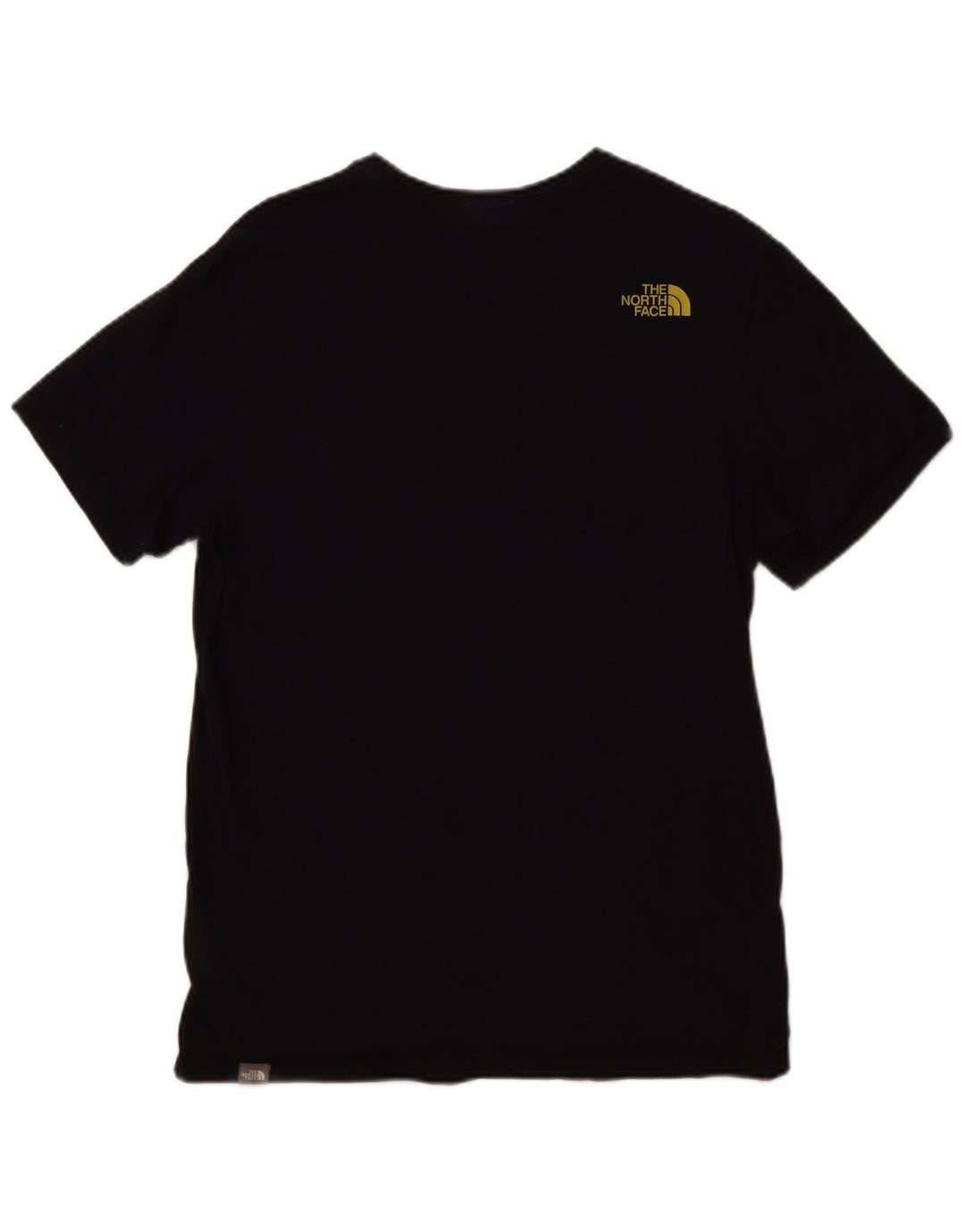 THE NORTH FACE Mens Graphic T-Shirt Top Medium Navy Blue Cotton