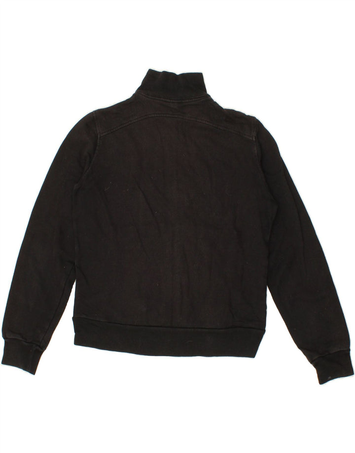 REEBOK Womens Tracksuit Top Jacket UK 14 Medium  Black Cotton Vintage Reebok and Second-Hand Reebok from Messina Hembry 
