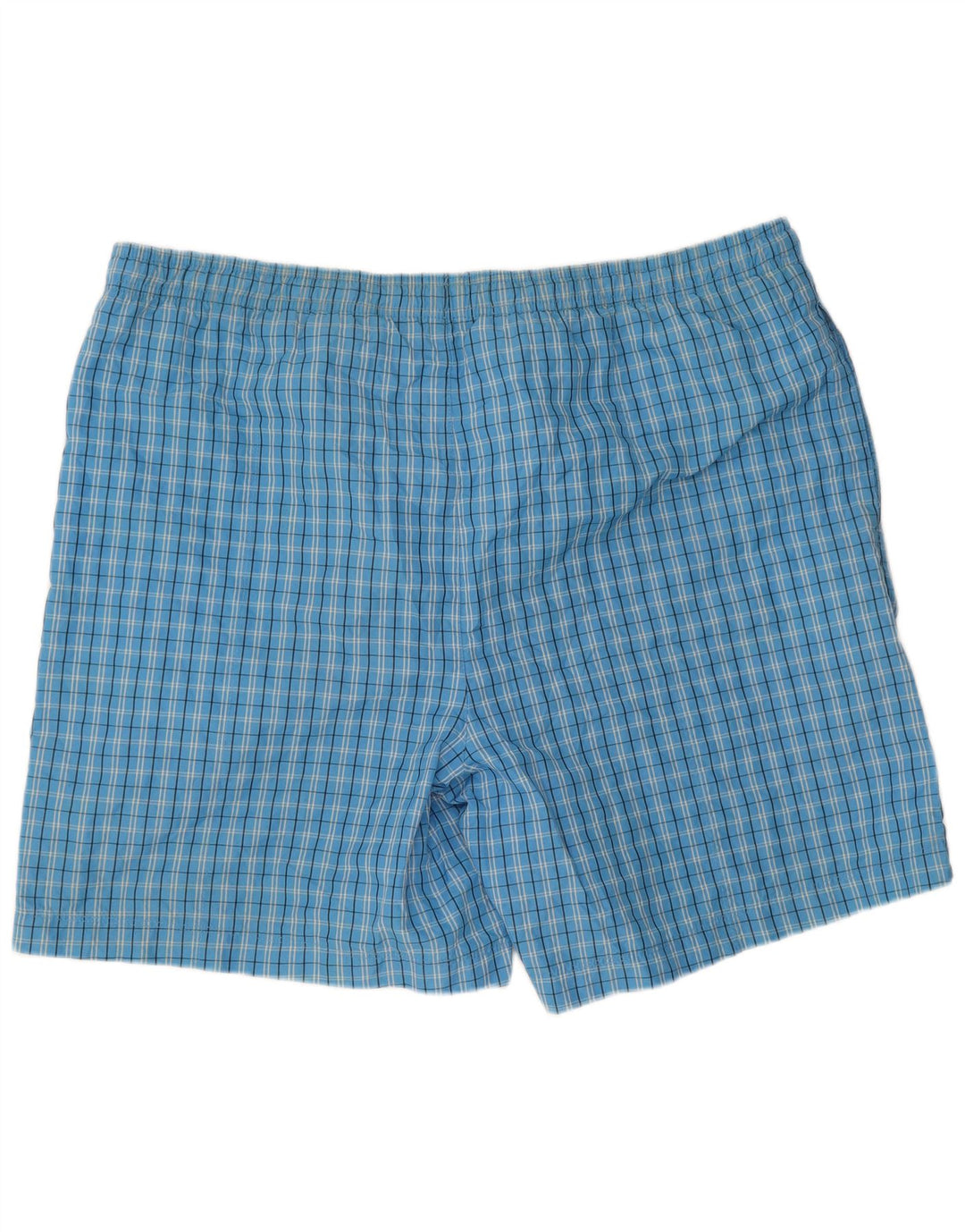 Reebok Herren Badeshorts, groß, blau kariert