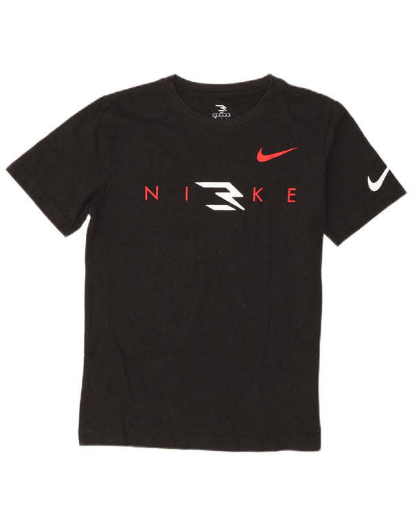 Nike T-Shirt mit Grafik für Jungen, 12–13 Jahre, Größe L, Schwarz, Baumwolle