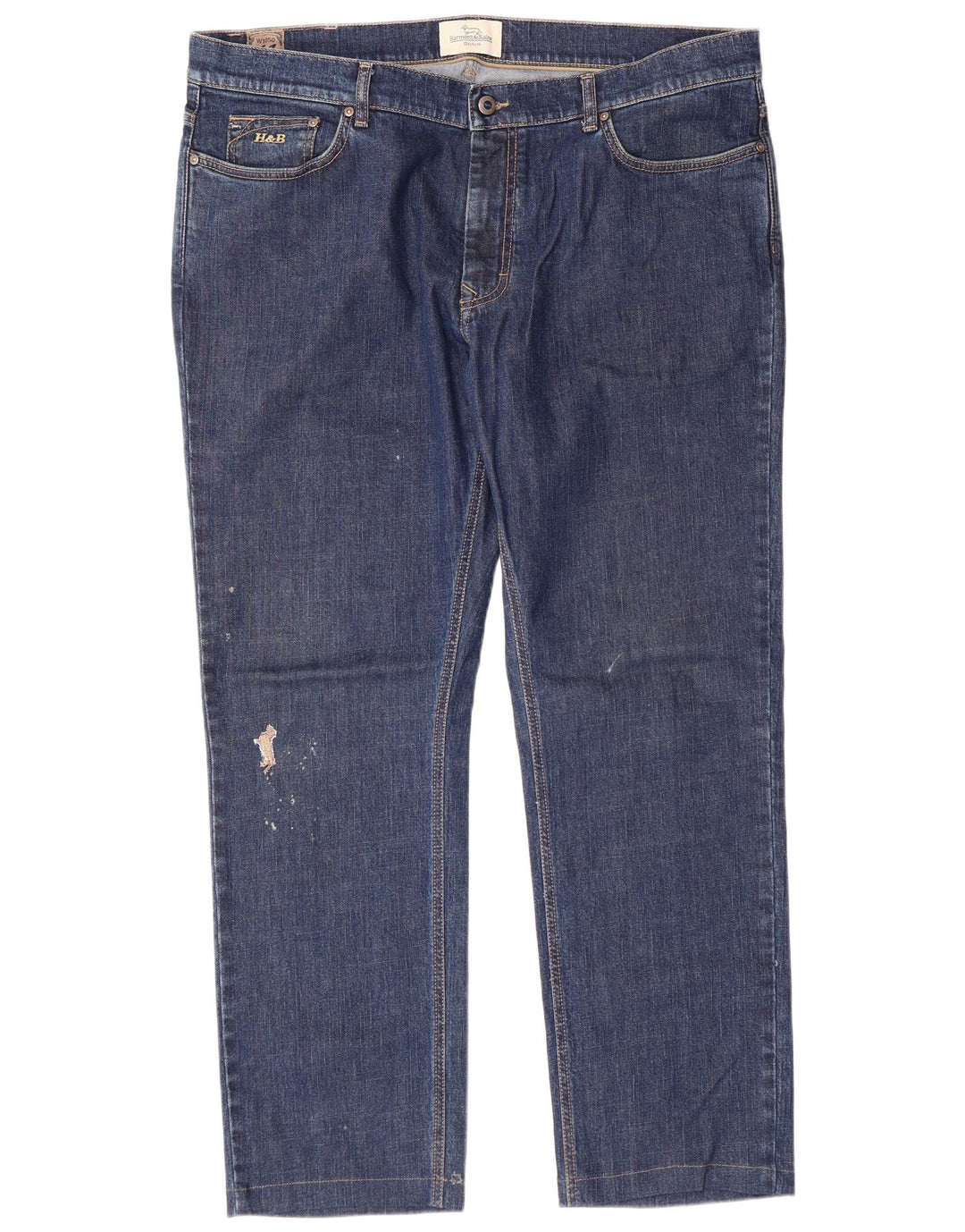 HARMONT & BLAINE Mens Straight Jeans W44 L31 Blue Cotton
