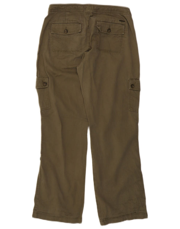L.L.Bean Womens Favorite Fit Cargohose US 6 Medium W30 L28 Grün