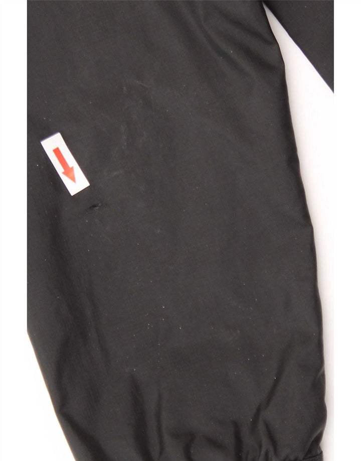 Puma Herren-Regenjacke mit Kapuze, UK 38, mittelschwarzes Nylon
