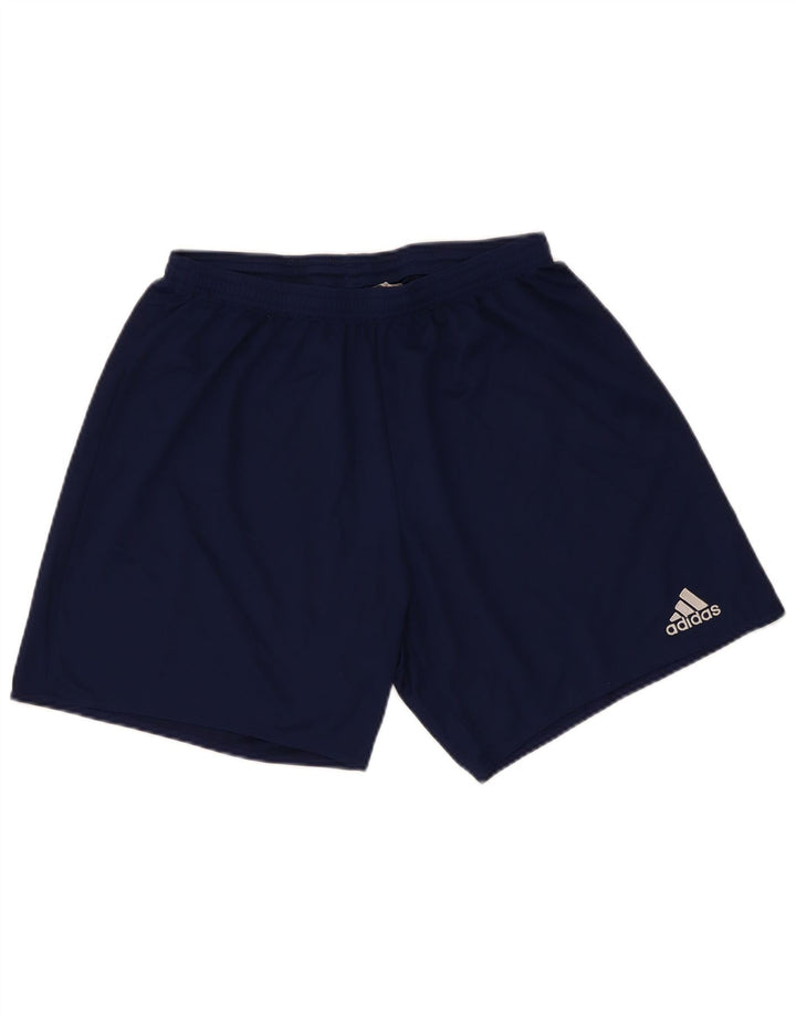 Adidas Herren-Sportshorts, groß, marineblau, Polyester