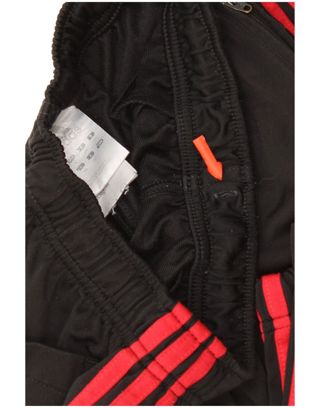 Adidas Jungen-Trainingshose, Jogginghose, 13–14 Jahre, schwarzes Polyester
