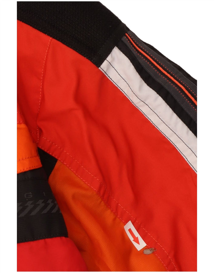 Colmar Herren-Skijacke mit Grafik, EU 50, Mittelrot, Farbblock