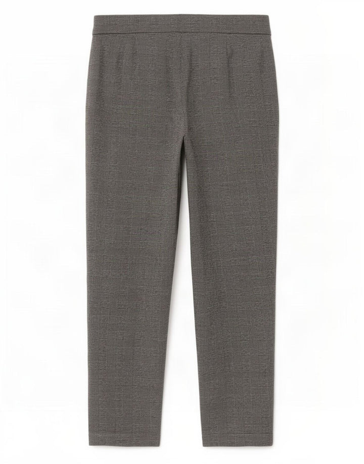 Marks & Spencer Damen Crop Leggings UK 14 Large Graues Hahnentritt-Polyester