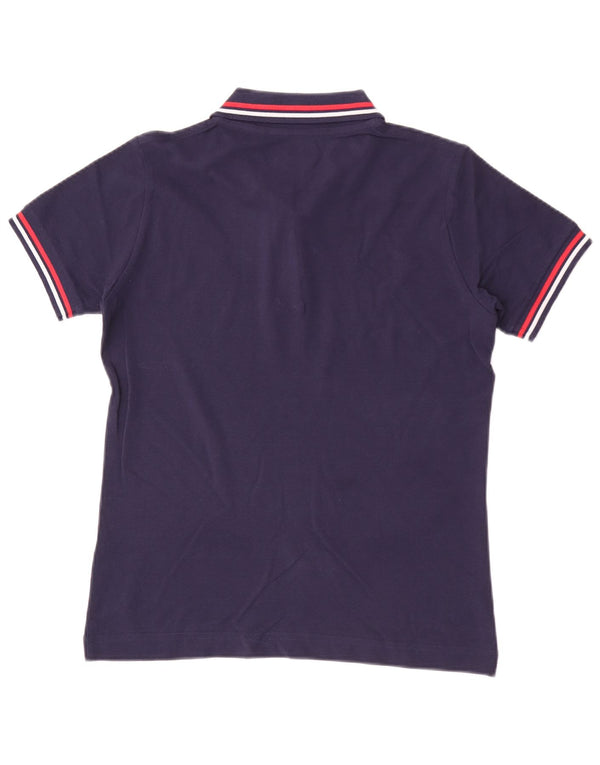 Kappa Damen Poloshirt UK 14 Large Marineblau