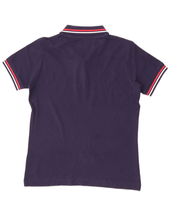 Kappa Damen Poloshirt UK 14 Large Marineblau