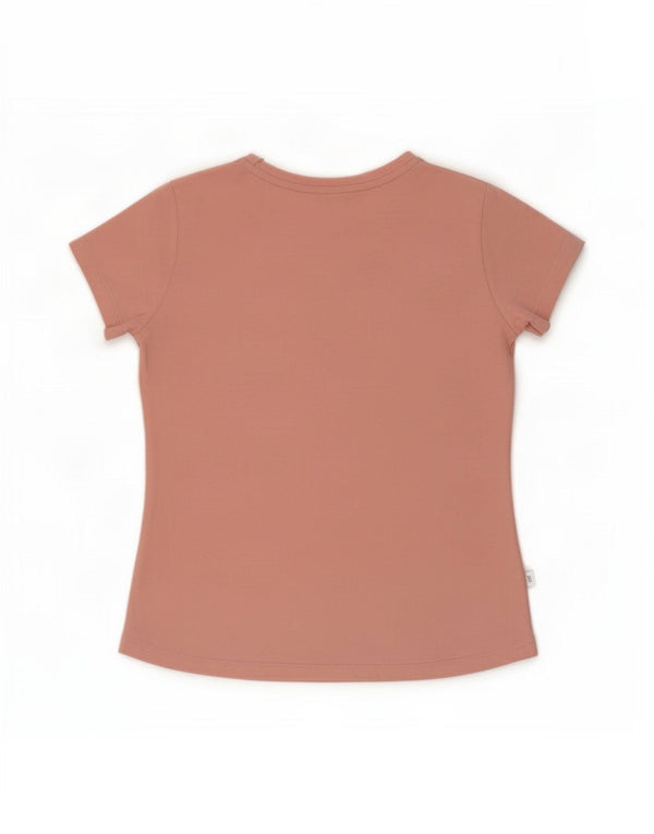 Puma Damen Grafik T-Shirt Top UK 10 Small Pink
