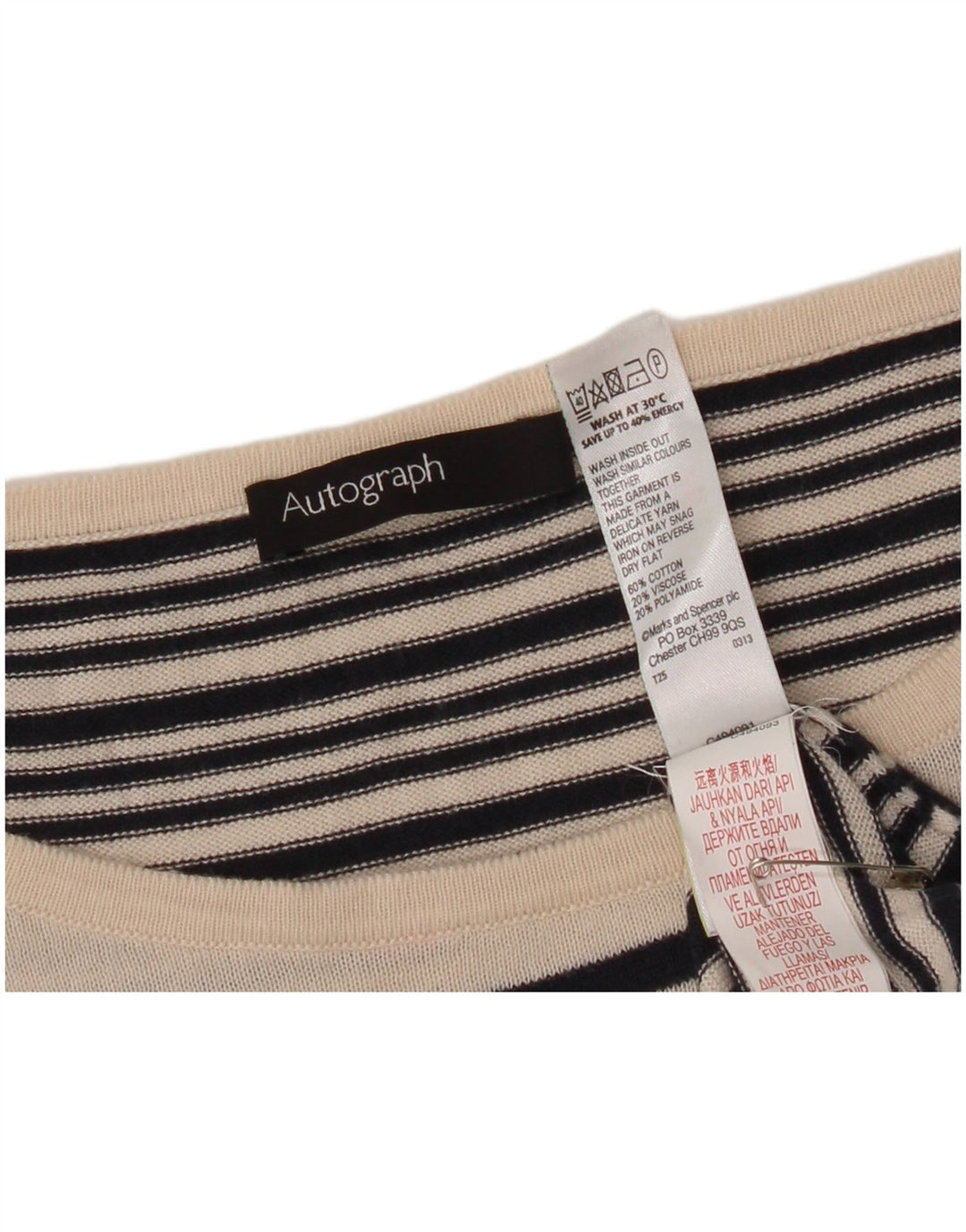 Marks & Spencer Damen-Pullover mit U-Boot-Ausschnitt, Gr. 14, mittelschwarz