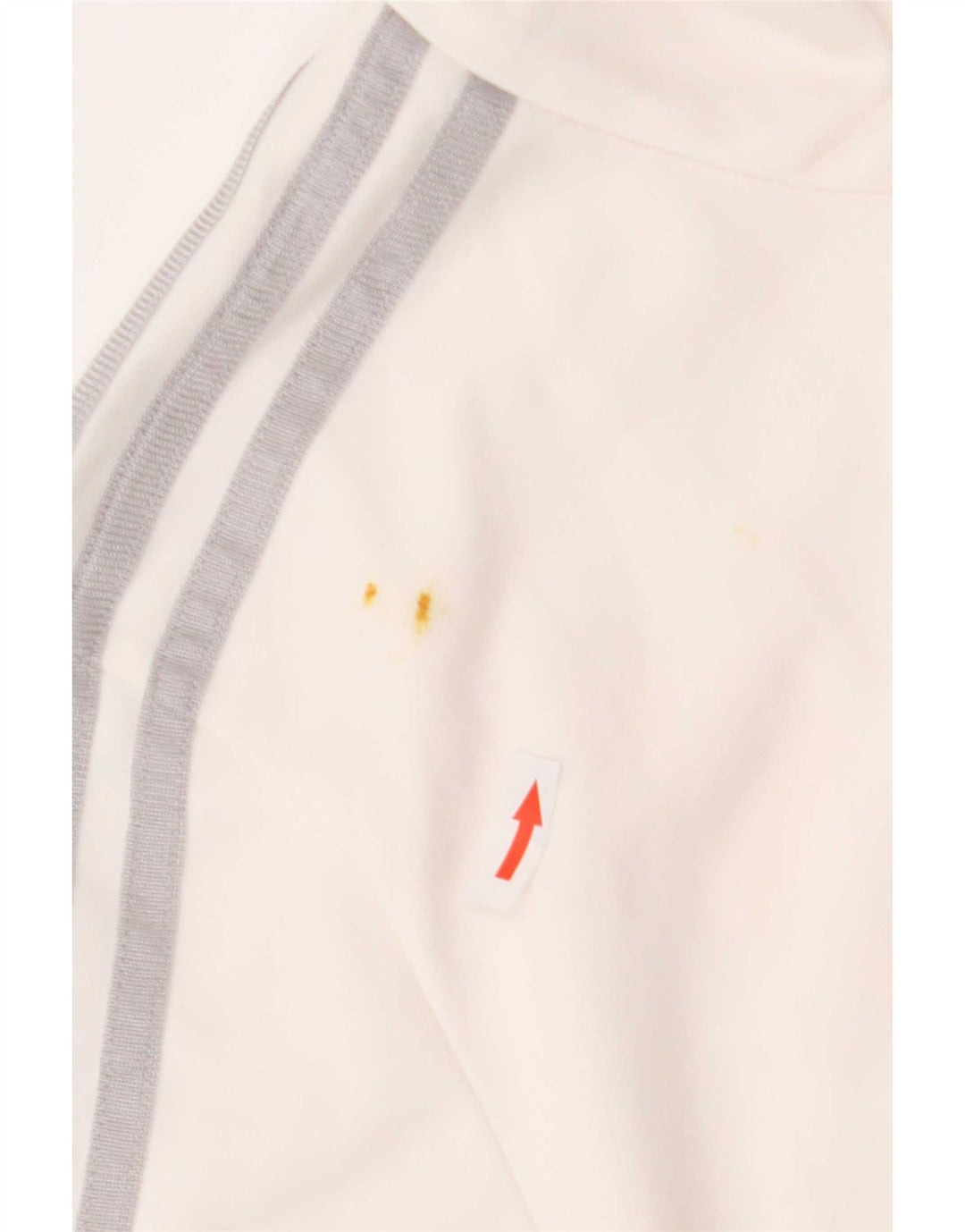 Adidas Damen Grafik-Trainingsanzugoberteil, UK 14, Mittelweiß, Polyester