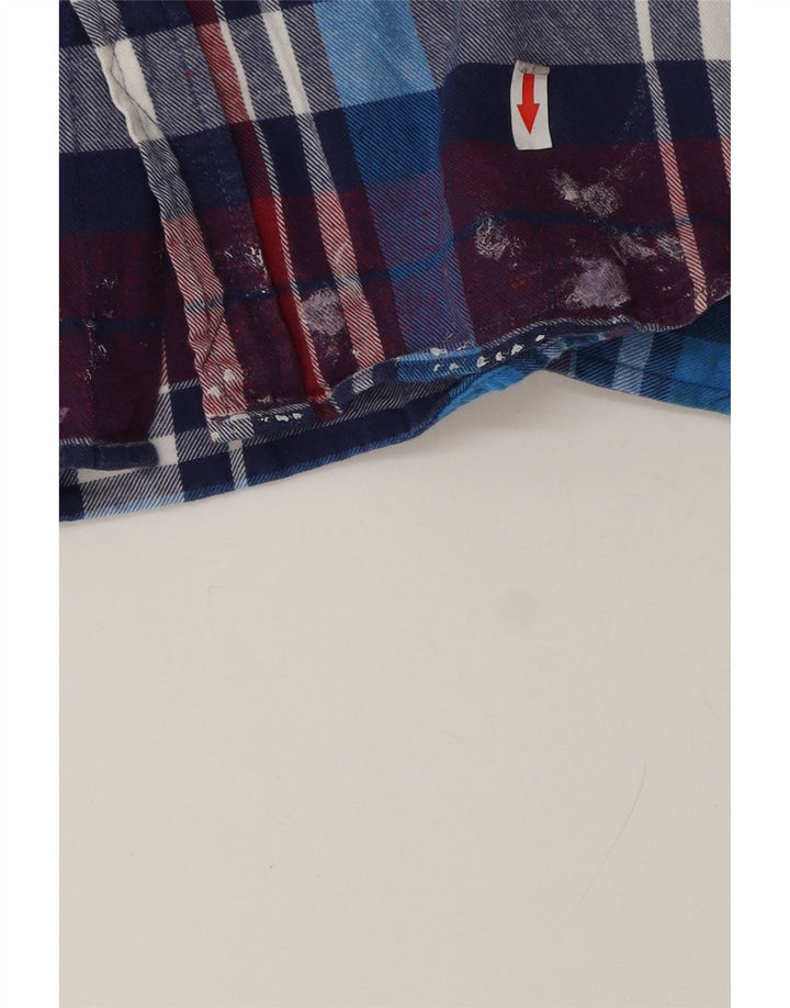 Quiksilver Herren-Flanellhemd mit Kapuze, groß, mehrfarbig kariert