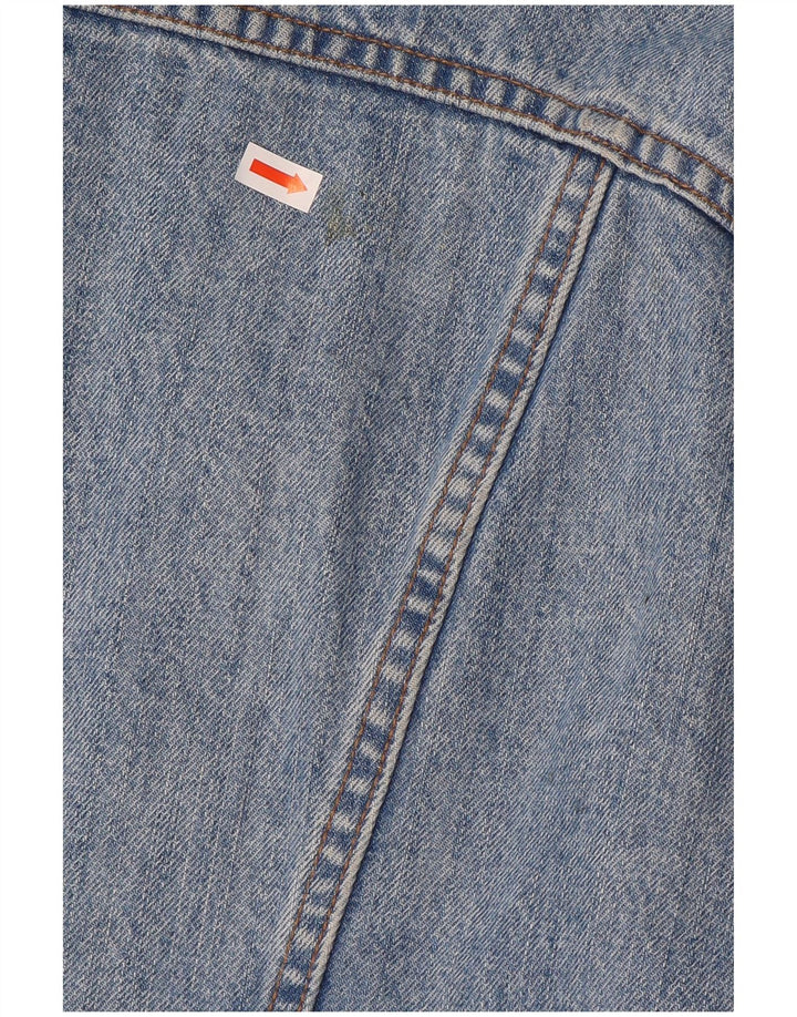 Carrera Herren Jeansjacke UK 44 2XL Blaue Baumwolle