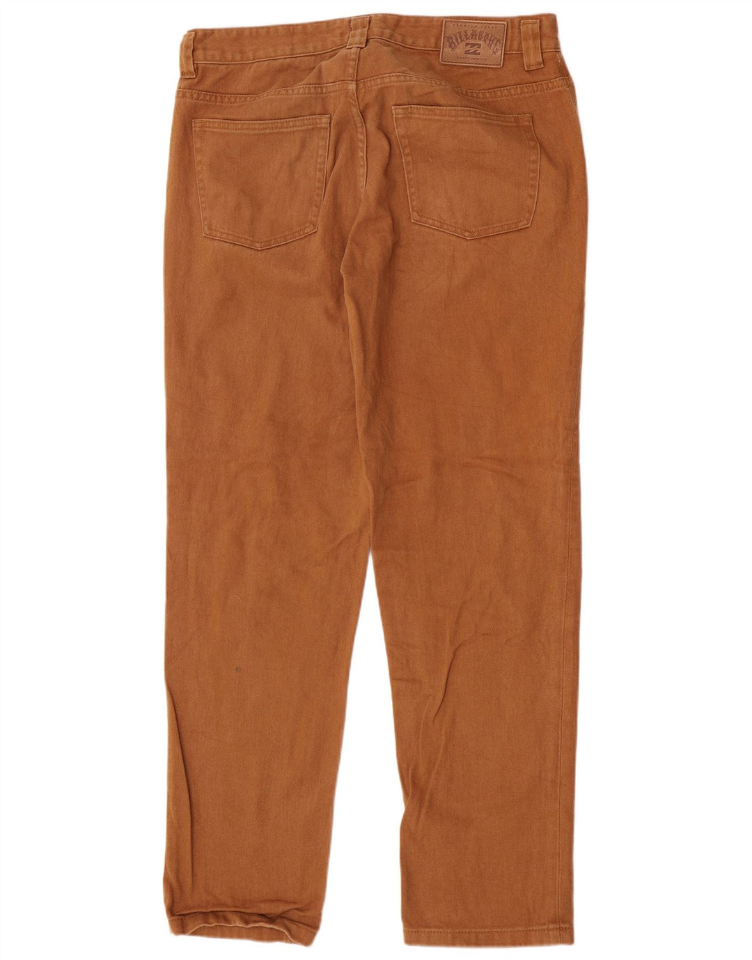 Billabong Herren Regular Straight Jeans W32 L31 Braune Baumwolle