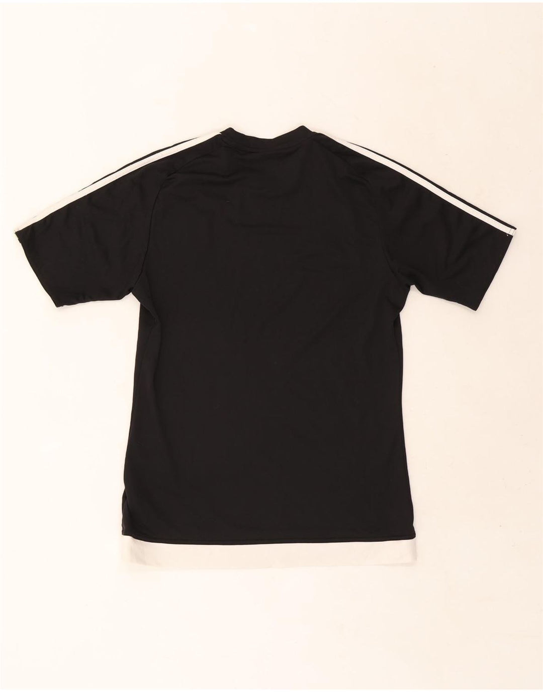 Adidas Herren Climalite T-Shirt Top Small Schwarz Colourblock Polyester