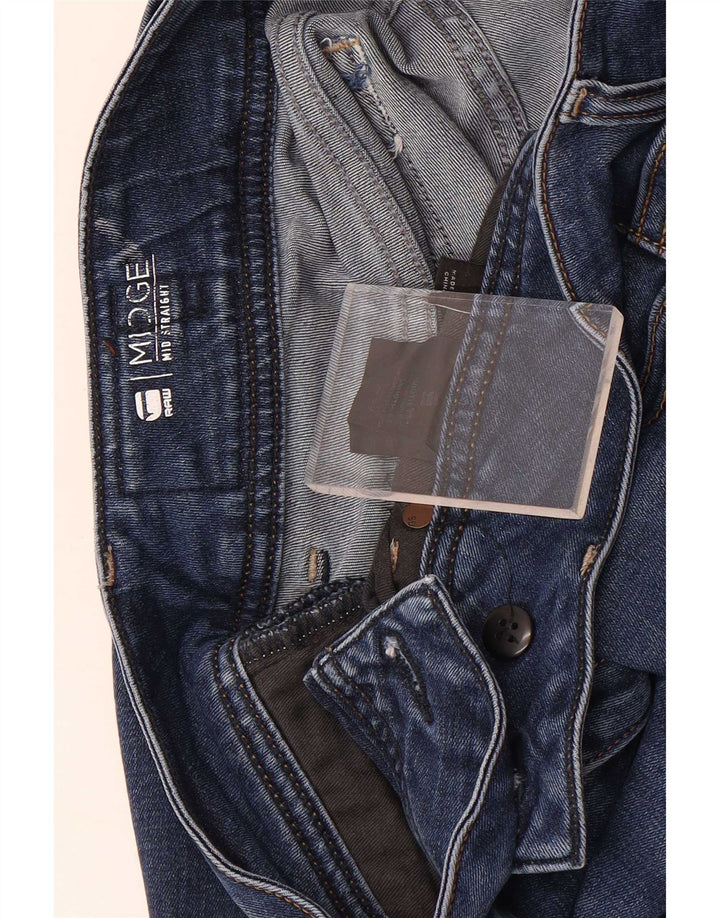 G-Star Herren Midge Straight Jeans W33 L34 Blau