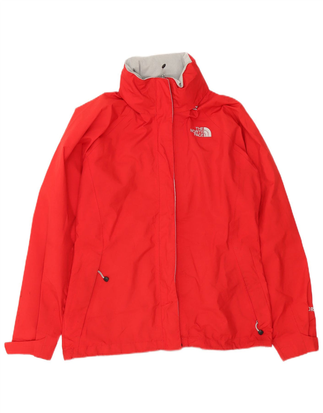The North Face Damen-Regenjacke mit Kapuze, übergroß, Gr. 10, Rot