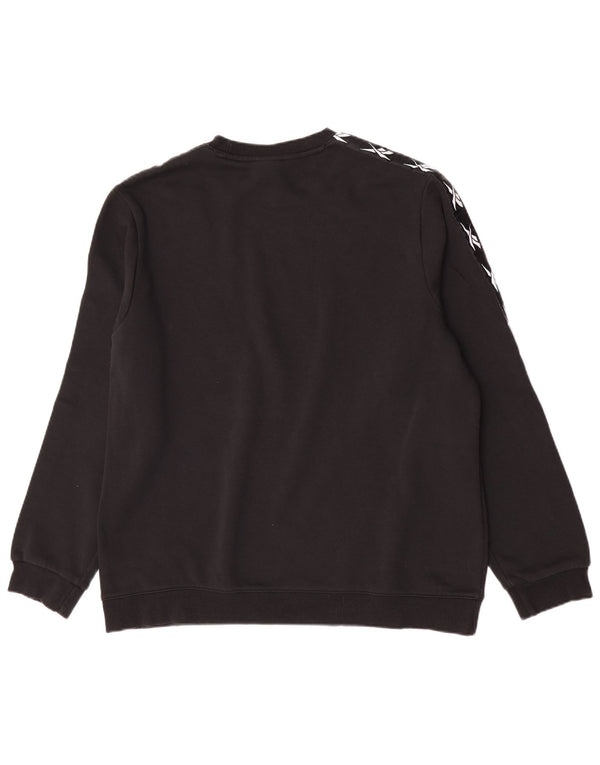 Reebok Herren Graphic Sweatshirt Pullover XL Schwarz Baumwolle
