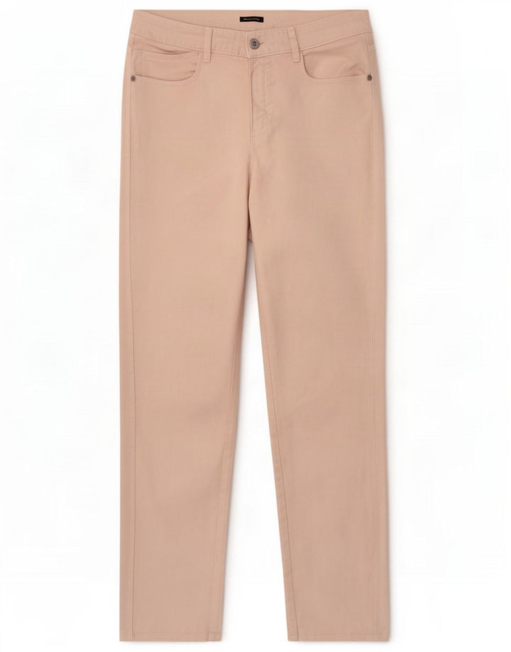 Massimo Dutti Damen Slim Jeans EU 38 Small W28 L28 Beige