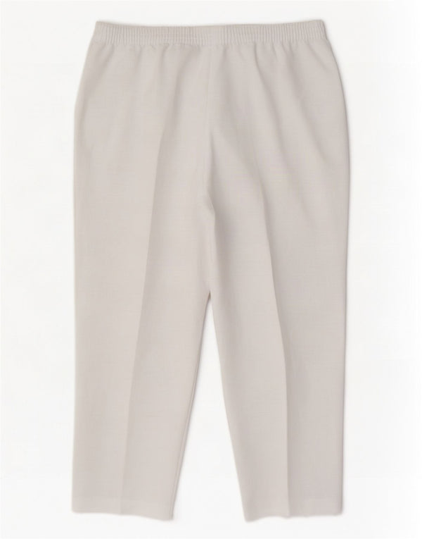 Marks & Spencer Damen Tapered Chinohose UK 18 XL W40 L30 Weiß