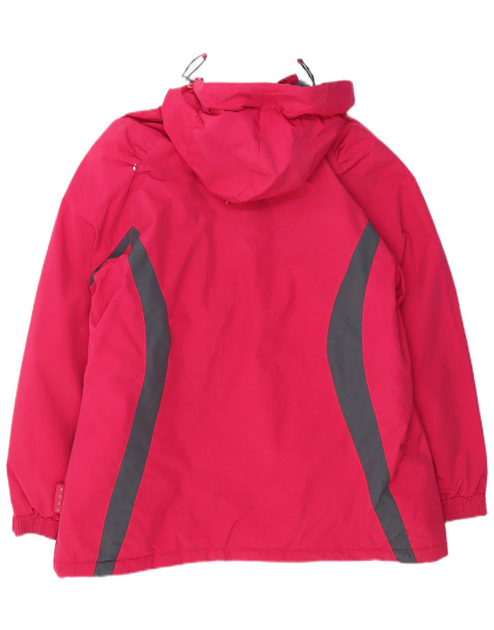 Mountain Warehouse Damen-Windbreaker-Jacke mit Kapuze, übergroß, Gr. 18, XL, Rosa