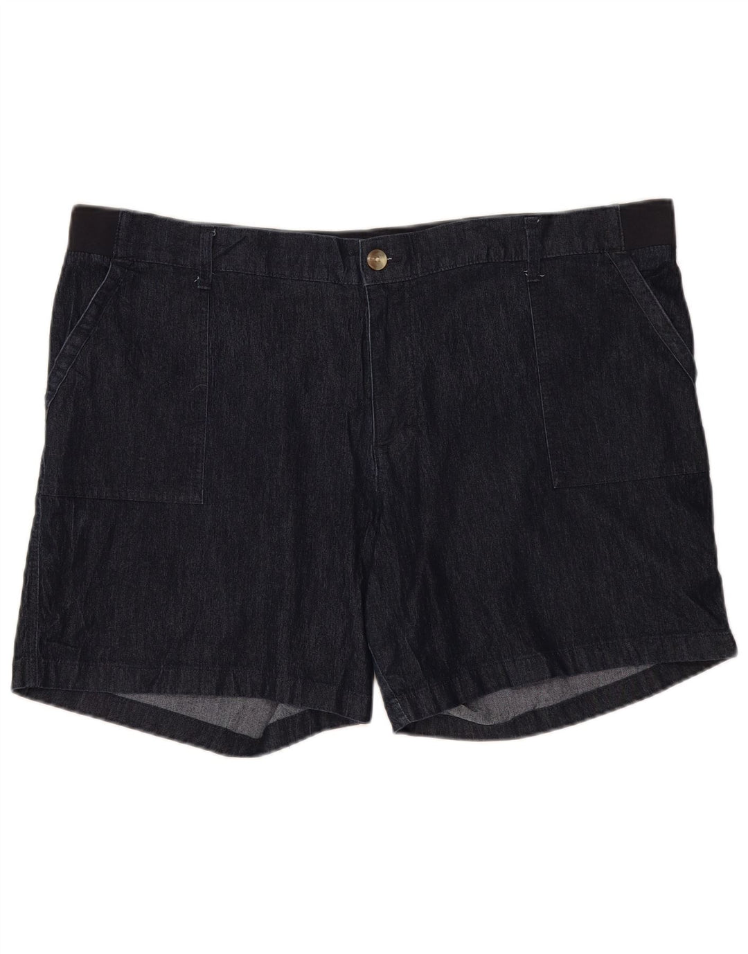 Lee Damen-Bermudashorts mit mittelhohem Bund und normaler Passform, W44, 3XL, Marineblau