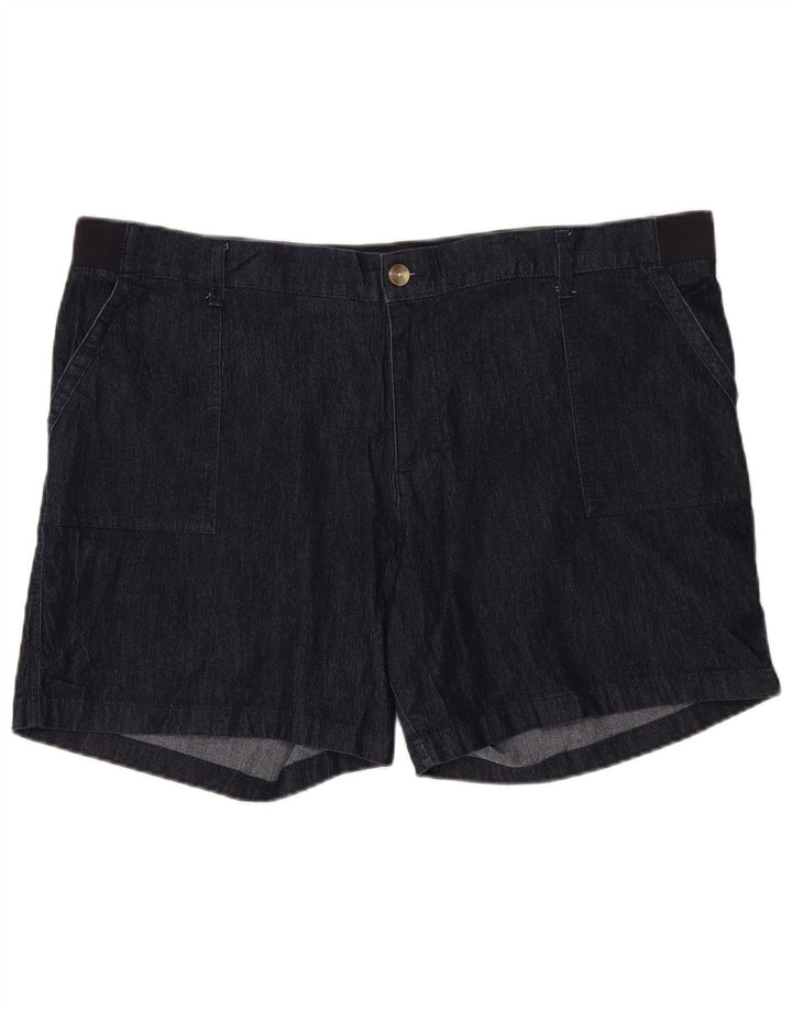 Lee Damen-Bermudashorts mit mittelhohem Bund und normaler Passform, W44, 3XL, Marineblau