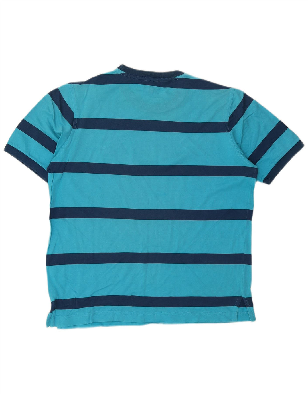 AMERIGO VESPUCCI Herren T-Shirt Top Mittelblau gestreift