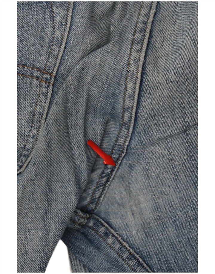 Lee Herren Bermuda Denim Shorts W34 Große blaue Baumwolle