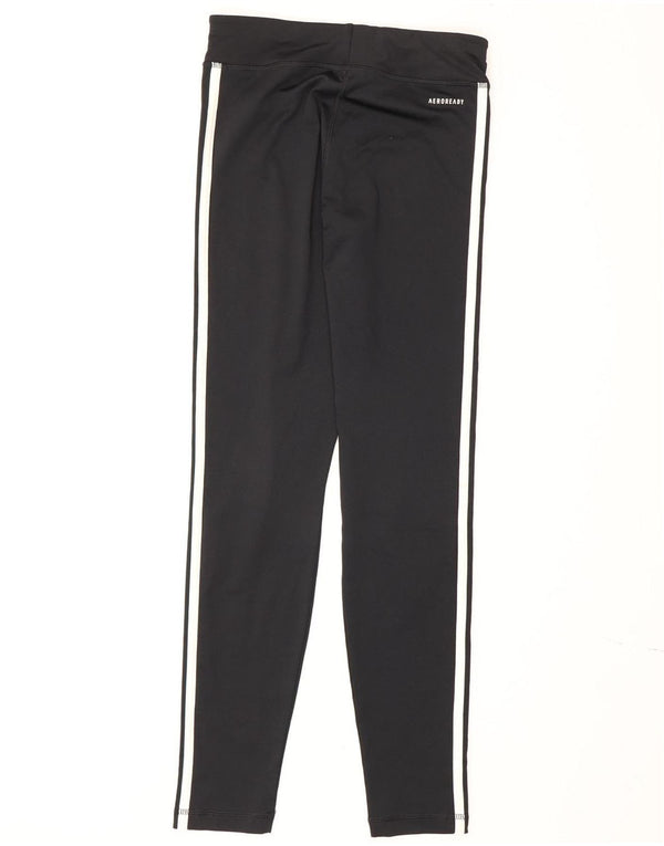Adidas Mädchen Aeroready Leggings 13–14 Jahre, schwarzes Polyester