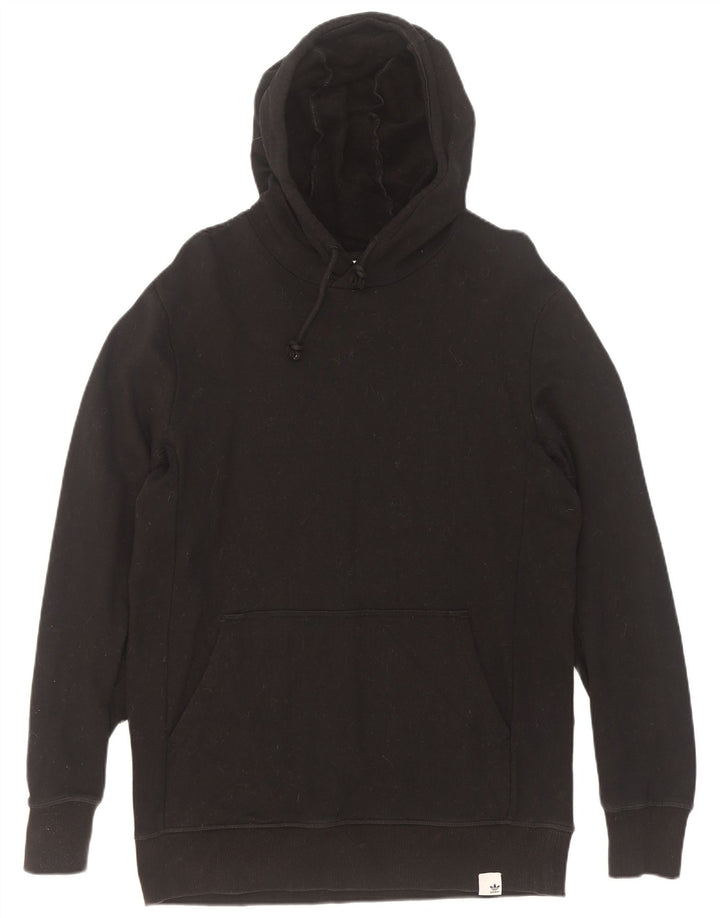 Adidas Herren Kapuzenpullover Mittelschwarz Baumwolle