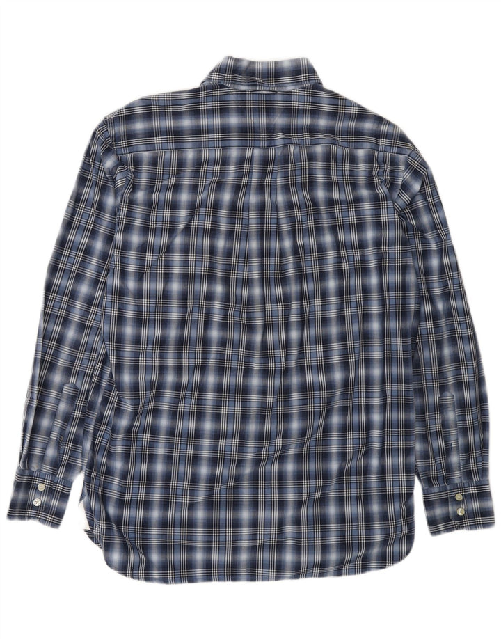 TOMMY HILFIGER Herrenhemd Mittelblau kariert