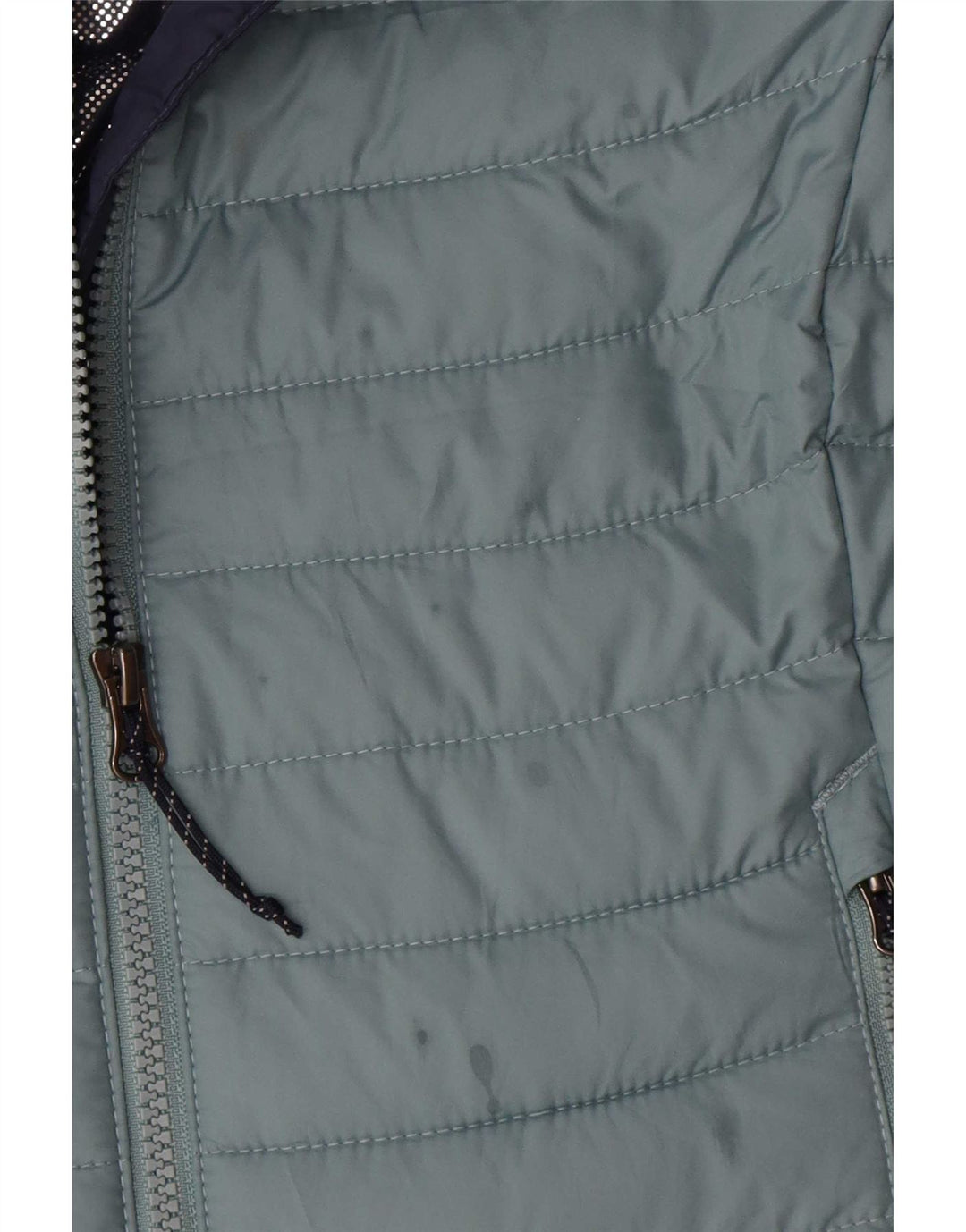 Columbia Damen Omni-Heat Wattierte Weste UK 14 Mittelblaues Polyester