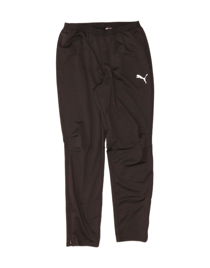 PUMA Womens Tracksuit Trousers UK 14 Large  Black Polyester Vintage Puma and Second-Hand Puma from Messina Hembry 