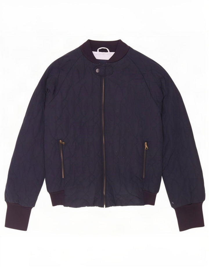 Gant Herren Steppjacke UK 38 Medium Marineblau Polyester