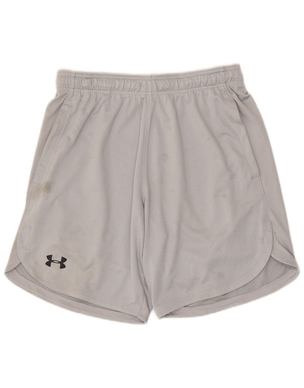Under Armour Mens Heat Gear Sport Shorts Medium  Grey