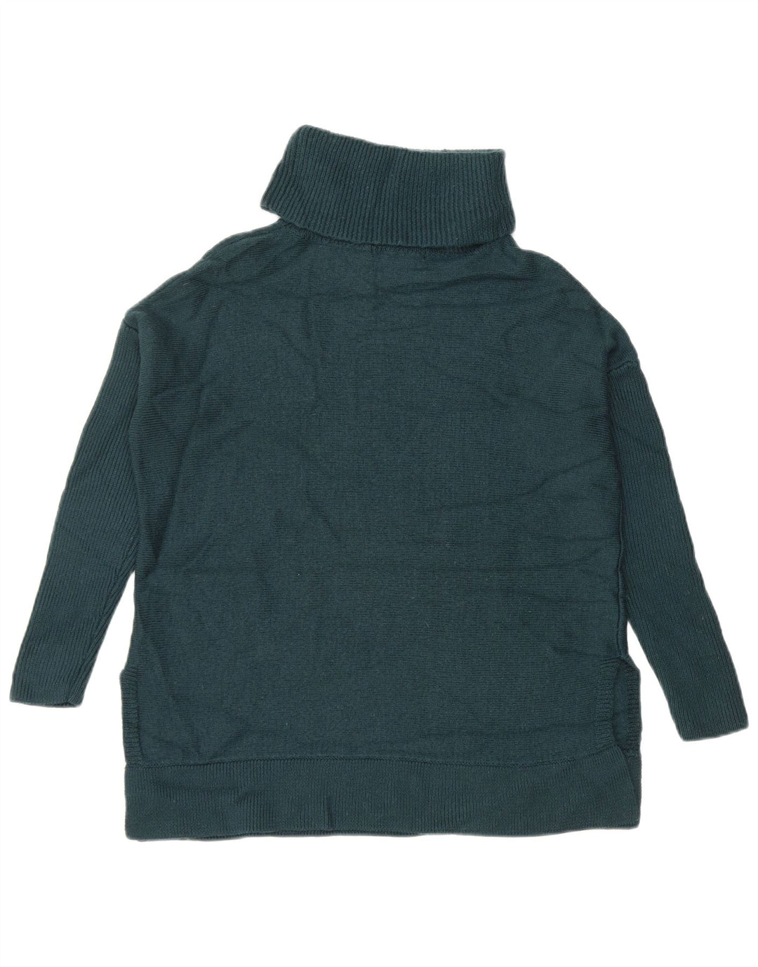 Boden Damen-Pullover mit Rollkragen, übergroß, UK 6, XS, Marineblau, Wolle