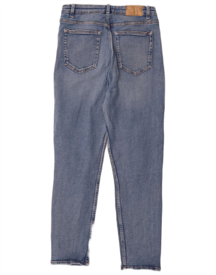 Zara Damen Tapered Jeans EU 40 Medium W30 L27 Blaue Baumwolle