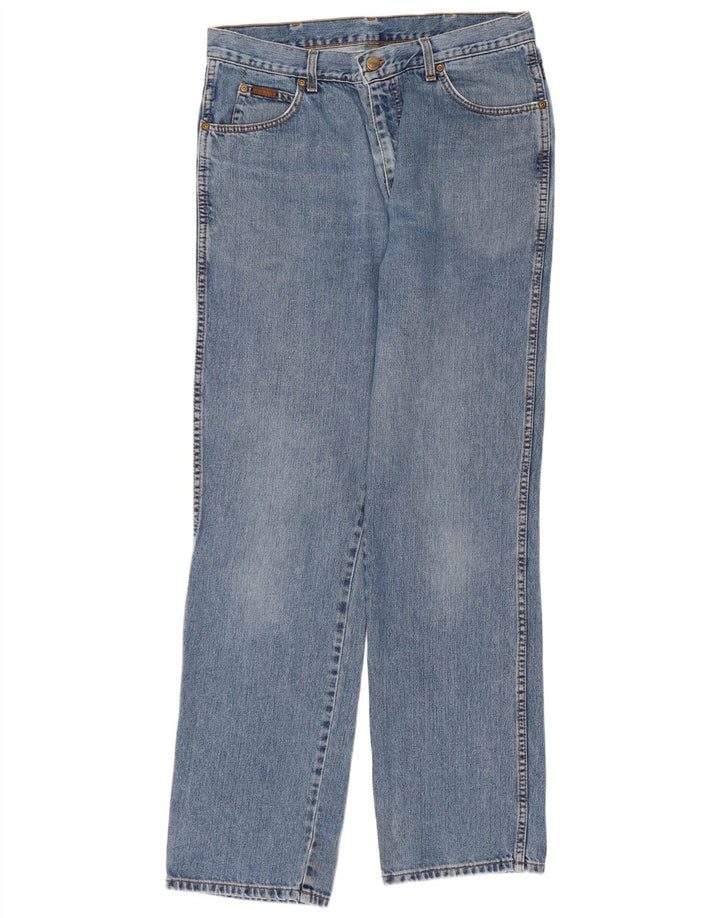 Wrangler Herren Ohio Straight Jeans W34 L34 Blaue Baumwolle