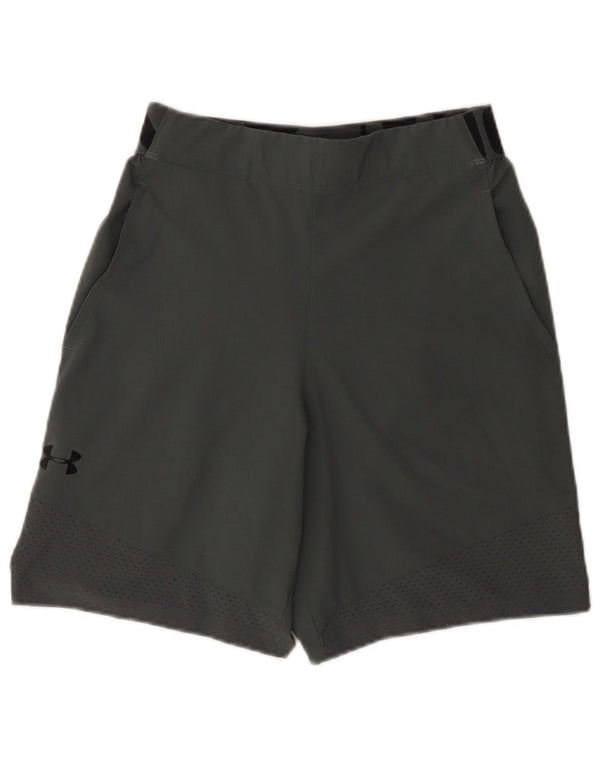 Under Armour Herren Sportshorts mit taillierter Grafik, Größe S, Grau